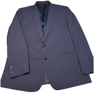 Lauren Ralph Lauren Men's Wool Blazer Sport Coat Blue 48L